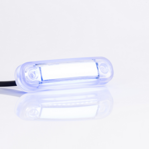 1-funkcyjna lampa obrysowa niebieska FT-045 LED z wiązką elektryczną o długości 0,5 m Fristom