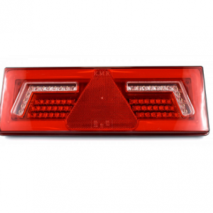 Lampa tylna 96 LED 12/24 V z trójkątem prawa