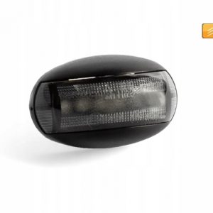 Lampa obrysowa LED 12-36V, żółta, wersja DARK, wiązką elektryczną 0,15m Fristom