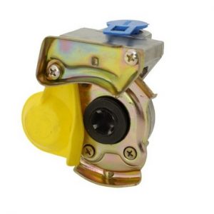 Szybkozłącze pneumatyczne miękkie M16x1.5 żółte