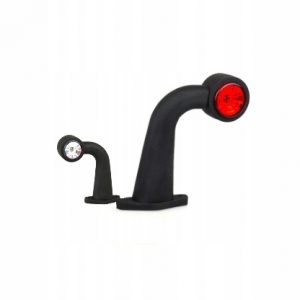 Lampa obrysowa - gabarytowa LED na gumowym ramieniu o kształcie litery „L” długa Fristom