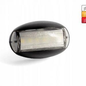 Lampa obrysowa LED 12-36V, biała, wiązką elektryczną 0,15m Fristom