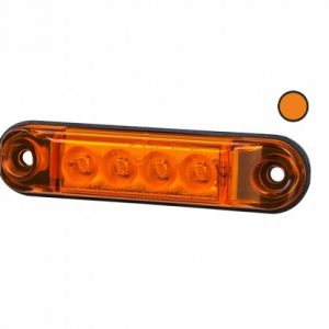 Lampa obrysowa typu SLIM, pomarańczowa