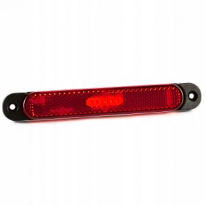 Lampa obrysowa LED czerwona z odblaskiem Fristom