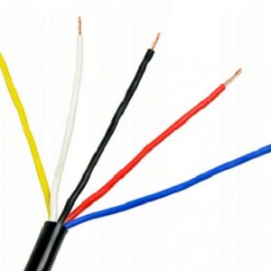 PRZEWÓD ELEKTRYCZNY 5x0,75mm YLYs KABEL lawety