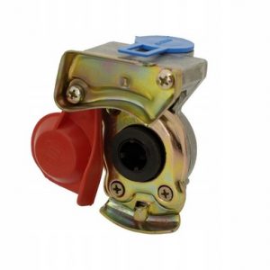 Szybkozłącze pneumatyczne miękkie M16x1.5 czerwone