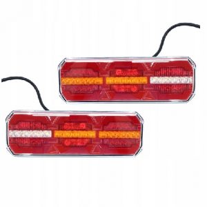 Lampy tylne zespolone LED neon, dynamiczny kierunek