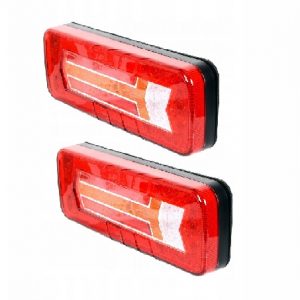 Lampy zespolone tylne LED DIODOWE Przyczepa Naczepa NEON