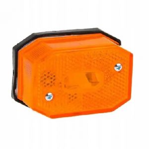 Lampa obrysowa żółta z odblaskiem