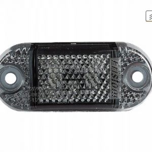 Lampa obrysowa LED 12-36V, biała, wersja DARK