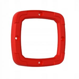 RAMKA DO LAMPA ROBOCZA HALOGEN 9LED CZERWONA FT-063