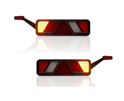 Lampa tylna 6-funkcyjna LED z rogową lampą obrysową Fristom - obrazek 7