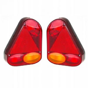 ZESTAW LAMPA TYLNA PRZYCZEPY LAWETY RYDWAN ZASŁAW