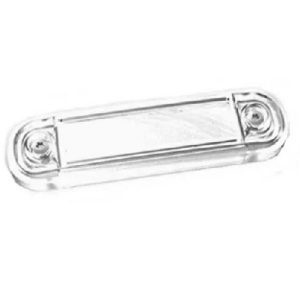 Lampa obrysowa LED 12-30V, biała z wiązką elektryczną o długości 0,15 m. Fristom