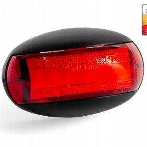 Lampa obrysowa LED 12-36V, czerwona, wiązką elektryczną 0,15m Fristom