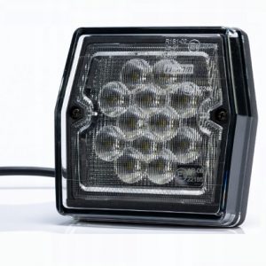 LAMPA TYLNA LED COFANIA BIAŁA 12V E9