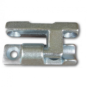 Zawias burty aluminiowej L90 kpl do przyczepki