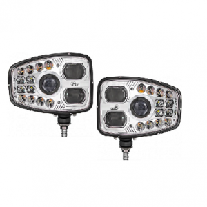 REFLEKTOR DROGOWY LED LAMPA PRZEDNIA DRL KPL