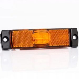 Lampa obrysowa żółta LED z przewodem 2×0,75 mm² Fristom