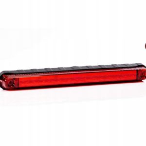 Lampa obrysowa LED 12-36V, czerwona z wiązką elektryczną 0,15 m