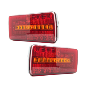 2x Lampa zespolona tylna LED DIODOWA przyczep NEON