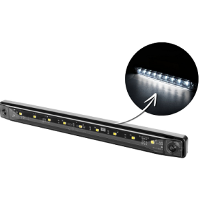 Lampa obrysowa GRAPHITE ciemny klosz 9 diód