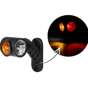 Lampa obrysowa na wysięgniku LD 2180/GRAPHITE PRAWA