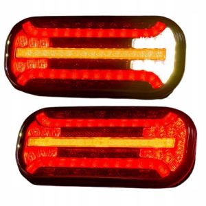 Lampy tylne LED FT-230, 6 funkcji dynamiczny kierunek Złącze Bajonet