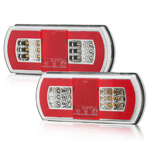 KOMPLET tylnych świateł LED NEON,3 funkcje 12/24V  TT.12030G