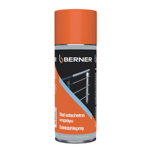 Spray stal szlachetna nierdzewna inox BERNER 400ml