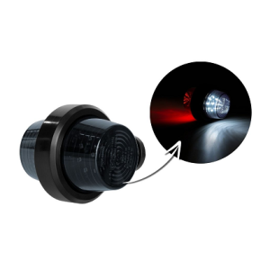LD 2588/GRAPHITE lampa obrysowa biało-czerwona na wysięgniku krótkim