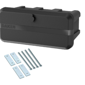Skrzynia narzędziowa do przyczepki Daken Blackit Lite 550x255x310 z mocowaniem