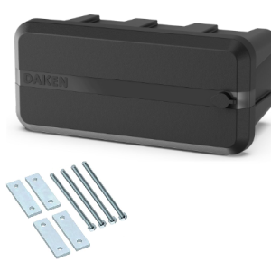 Skrzynia narzędziowa do przyczepki lawety Daken Blackit LITE 550x255x310 ze wspornikiem