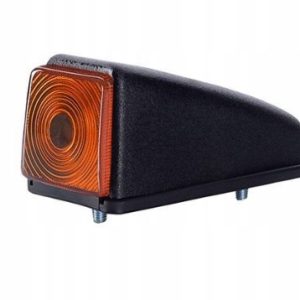 Lampa ozdobna, narożna, dachowa, pomarańczowa LON 291