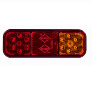 Lampa zespolona tylna LED LZD2831 IP68 Przyczepa Przyczepka Traktor 12/24V
