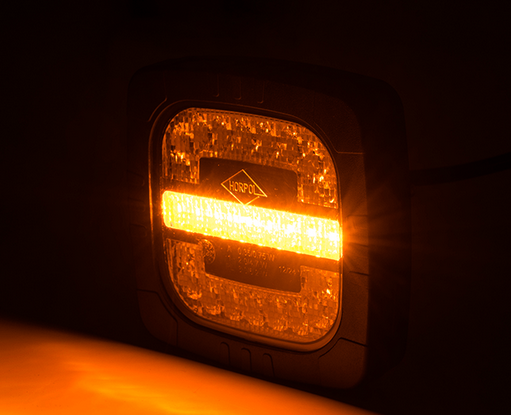Lampa zespolona przednia ROCA z przewodem – 3 funkcje LZD 2802 - obrazek 4