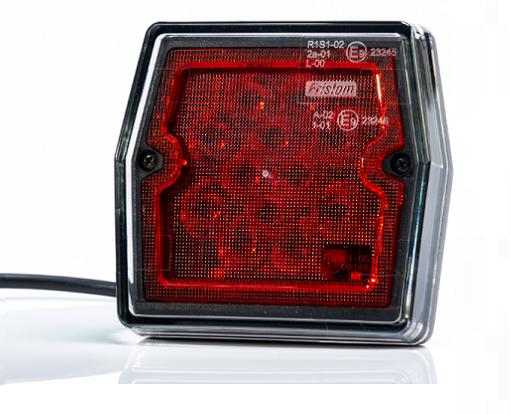 Lampa tylna przeciwmgłowa LED 12V, 1-funkcyjna, przewód o długości 1 m. FT-223