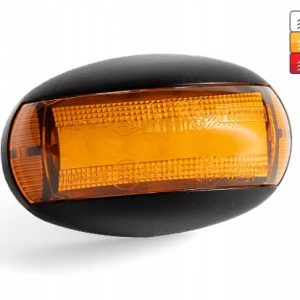 Lampa obrysowa LED 12-36V, żółta, wiązką elektryczną 0,15m Fristom