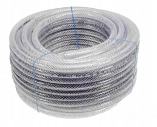 WĄŻ DO SPRĘŻONEGO POWIETRZA ZBROJONY PCV FI6mm-25m