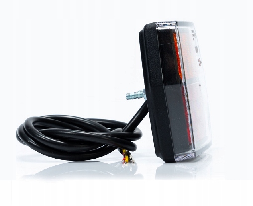 Lampa tylna uniwersalna LED 12V, 3-funkcyjna STOP/POZYCJA/KIERUNKOWSKAZ, przewód o długości 1 m - obrazek 4