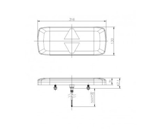 Lampa tylna LED NeoN dynamiczny kierunek TIR BUS - obrazek 6