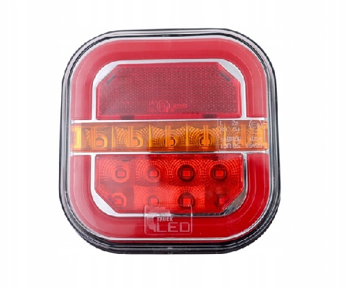 Lampy tylne LED Neon 1224V lewa i prawa do przyczepki Komplet - obrazek 4