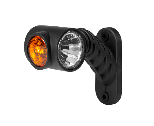 Lampy obrysowe na wysięgniku ukośnym, krótkim LD 2180 2181 Graphite - obrazek 6