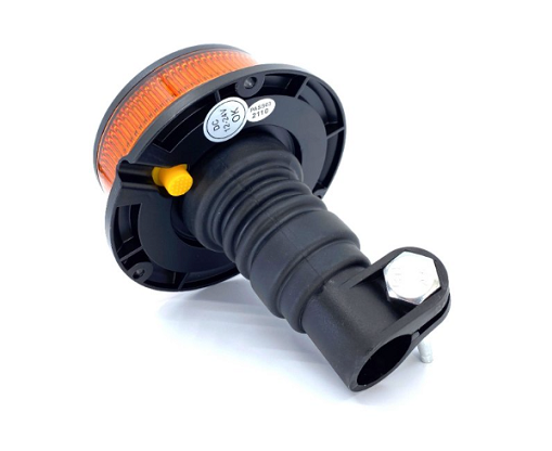 Lampa ostrzegawcza PICO 18 LED Kogut Trzpień FLEX DIN ALR55 Diodowa ALR0055 - obrazek 4