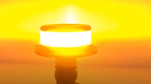Lampa ostrzegawcza PICO 18 LED Kogut Trzpień FLEX DIN ALR55 Diodowa ALR0055 - obrazek 6