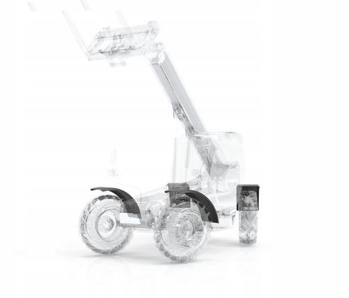 Błotnik ciągnika traktor przód 265x1000 Domar - obrazek 4