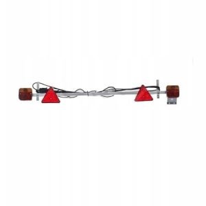 ZESTAW LAMP LAMPY na belce 7,5 m przyczepy BELKA