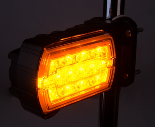 Lampa zespolona przednia CLEOfront z kierunkowskazem bocznym, wersja na rurę - obrazek 7